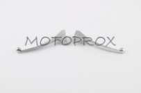 Рычаги тормоза Motorace MRT-011 Silver Honda Tact AF16