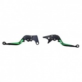 Рычаги тормоза и сцепления CNC BRT-091 Green