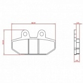 Колодки тормозные Brenta BR4226