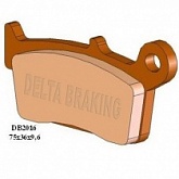 Колодки тормозные Delta DB2016OR-D