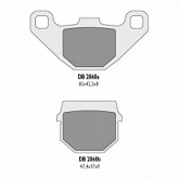 Колодки тормозные Delta DB2060OR-D