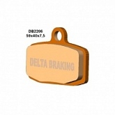 Колодки тормозные Delta DB2206OR-D
