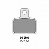 Колодки тормозные Delta DB2500OR-D