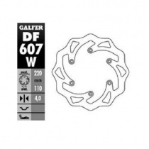 Диск тормозной Galfer DF607W