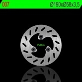 Диск тормозной NG NG007