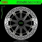 Диск тормозной NG NG1596G