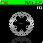Диск тормозной NG NG1752X