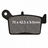 Колодки тормозные EBC FA697R