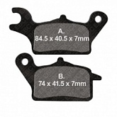 Колодки тормозные EBC SFA708