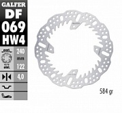Диск тормозной Galfer DF069HW4