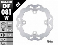 Диск тормозной Galfer DF081W