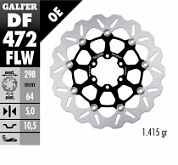 Диск тормозной Galfer DF472FLW