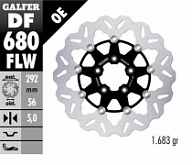 Диск тормозной Galfer DF680FLW