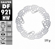 Диск тормозной Galfer DF921HW