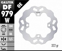 Диск тормозной Galfer DF979W