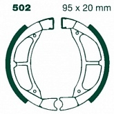 Колодки тормозные EBC 502