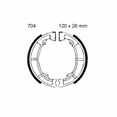 Колодки тормозные EBC 704