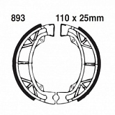 Колодки тормозные EBC 893