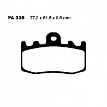 Колодки тормозные EBC EPFA335HH