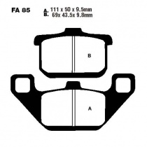 Колодки тормозные EBC FA085HH