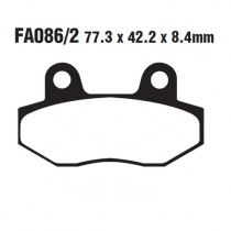 Колодки тормозные EBC FA086/2