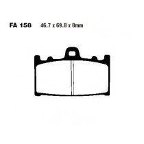 Колодки тормозные EBC FA158HH