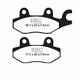 Колодки тормозные EBC FA165HH