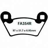 Колодки тормозные EBC FA354R