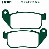 Колодки тормозные EBC FA381HH