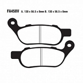 Колодки тормозные EBC FA458V