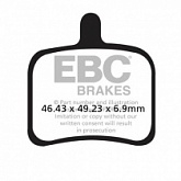Колодки тормозные EBC FA460HH