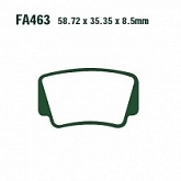 Колодки тормозные EBC FA463R