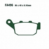 Колодки тормозные EBC FA496