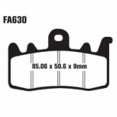 Колодки тормозные EBC FA630V