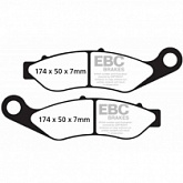 Колодки тормозные EBC FA638HH