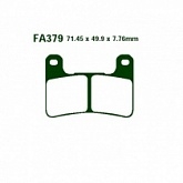 Колодки тормозные EBC GPFAX379HH