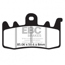 Колодки тормозные EBC GPFAX630HH