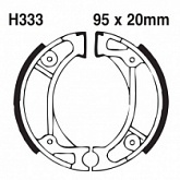 Колодки тормозные EBC H333G