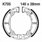 Колодки тормозные EBC K705