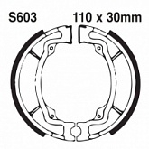 Колодки тормозные EBC S603G