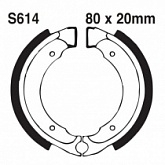 Колодки тормозные EBC S614G