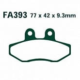 Колодки тормозные EBC SFA393