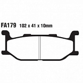 Колодки тормозные EBC SFAC179