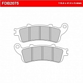 Колодки тормозные Ferodo FDB2075P