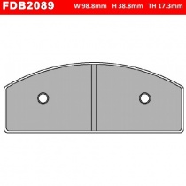 Колодки тормозные Ferodo FDB2089KA