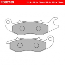 Колодки тормозные Ferodo FDB2176SG