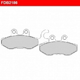 Колодки тормозные Ferodo FDB2186AG