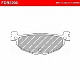 Колодки тормозные Ferodo FDB2200P