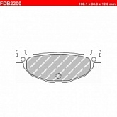 Колодки тормозные Ferodo FDB2200SM