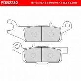 Колодки тормозные Ferodo FDB2230SG